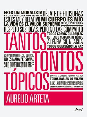 cover image of Tantos tontos tópicos